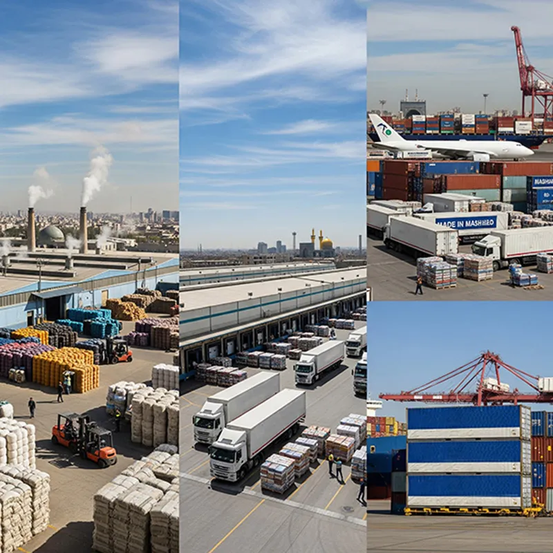 مشهد: پایتخت پتوی ایران از تولید تا صادرات 1 شهر مشهد به عنوان پایتخت پتوی ایران با کارخانه نوبافت شادیلون شناخته میشود که با بیش از 40 سال تجربه، ظرفیت تولید روزانه 40 هزار تخته پتو را دارد. این کارخانه با استفاده از تکنولوژیهای پیشرفته، توانسته است نیازهای داخلی و صادراتی را تأمین کند. نیروی کار متخصص و وجود واحد ساخت و تولید دستگاههای پیشرفته، از دیگر نقاط قوت این کارخانه محسوب میشوند.