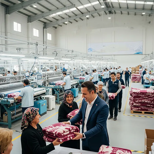 مشهد: پایتخت پتوی ایران از تولید تا صادرات 7 مشهد: پایتخت پتوی ایران از تولید تا صادرات