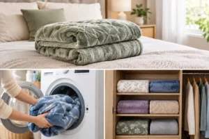 Cozy Blanket Care and Storage